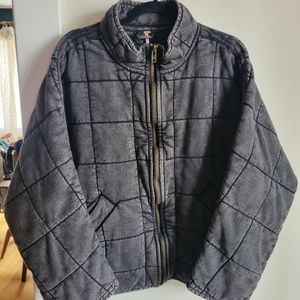 Free People Dolman Quilted Knit Jacket XS
